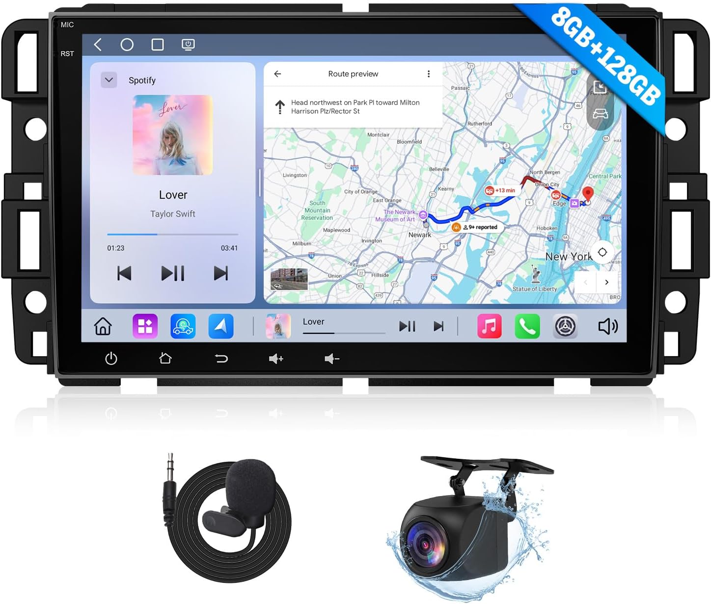 Eonon Android 12 Wireless CarPlay / Android Auto Stereo